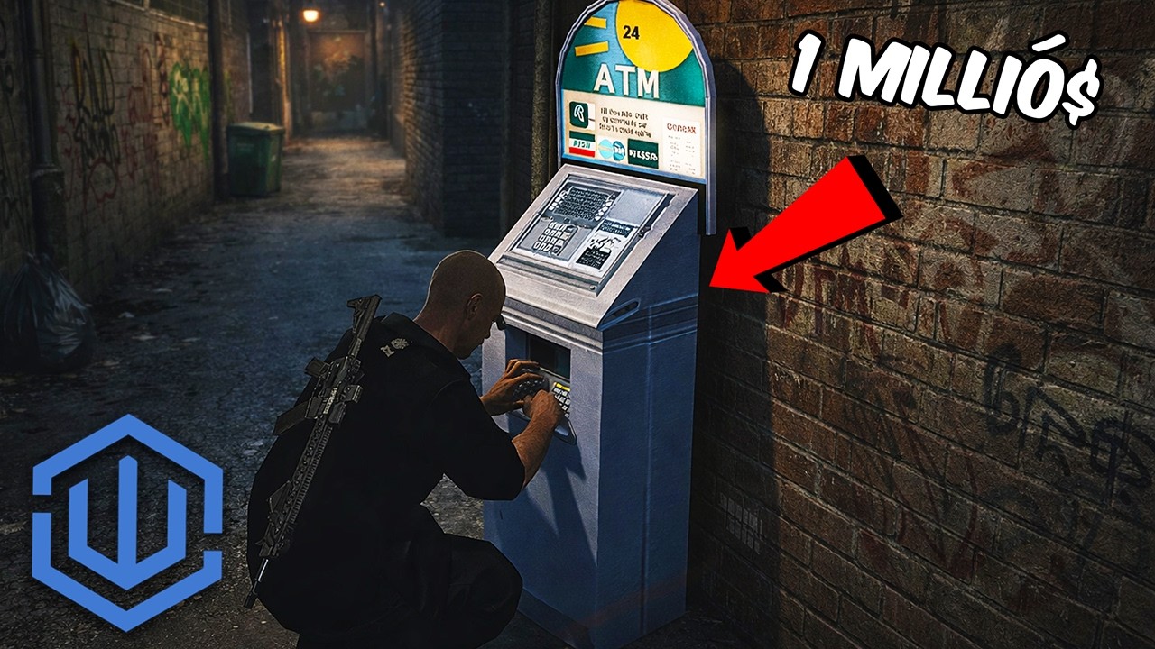 AZ ELSŐ ATM ROBBANTÁS!😁💵 - WestMTA