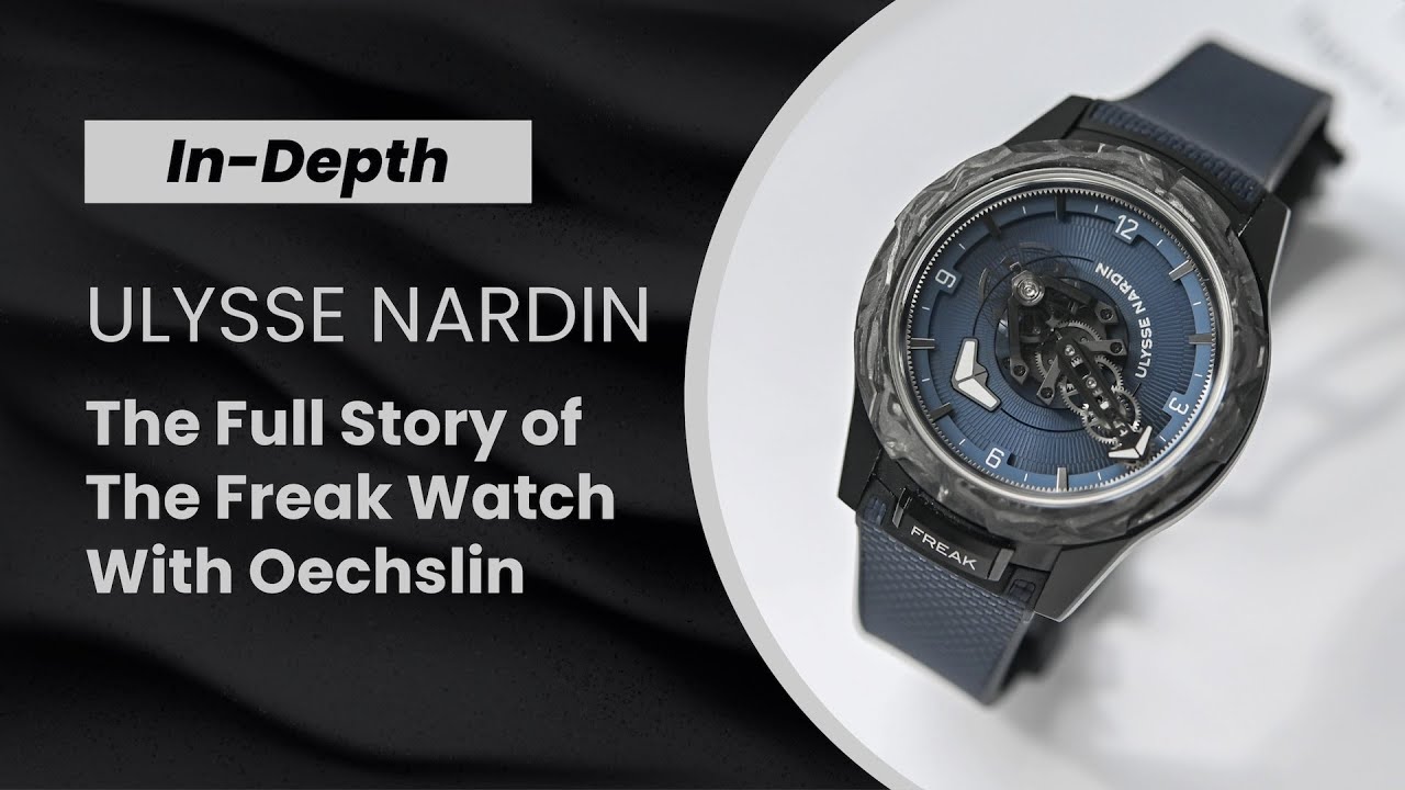 ПОДРОБНЕЕ: Полная история Ulysse Nardin Freak, рассказанная гениальным мыслителем Людвигом Охслином!