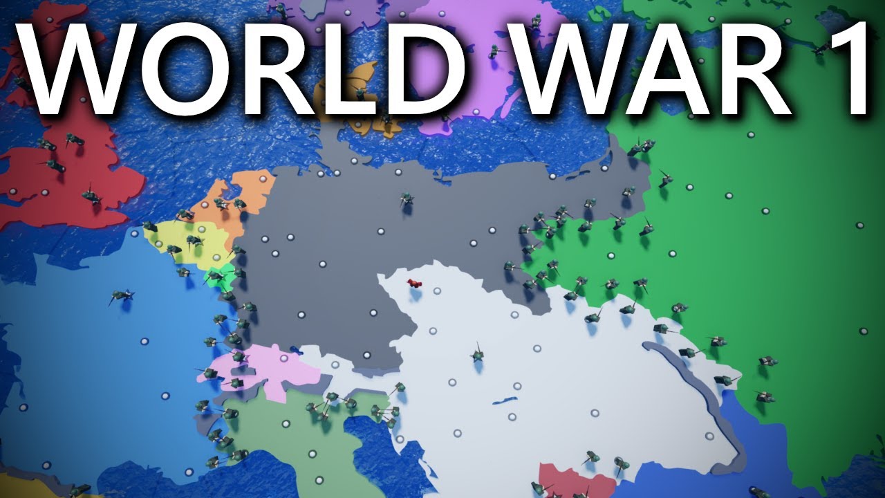 WORLD WAR 1 in Roblox Conquer The World WW2
