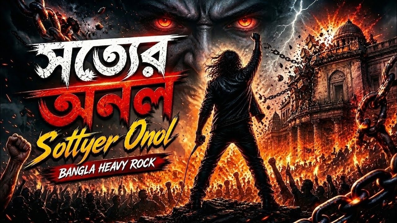 সত্যের অনলে (Sotyer Onole) | High Energy Bangla Rock 2026 | Surer Abesh