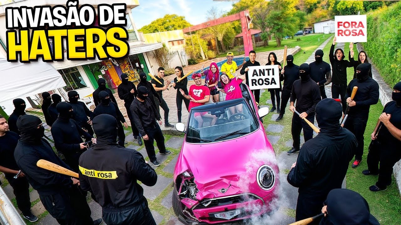 UM GRUPO DE HATERS INVADIRAM A MANS&Atilde;O *Conseguimos dete-los ?