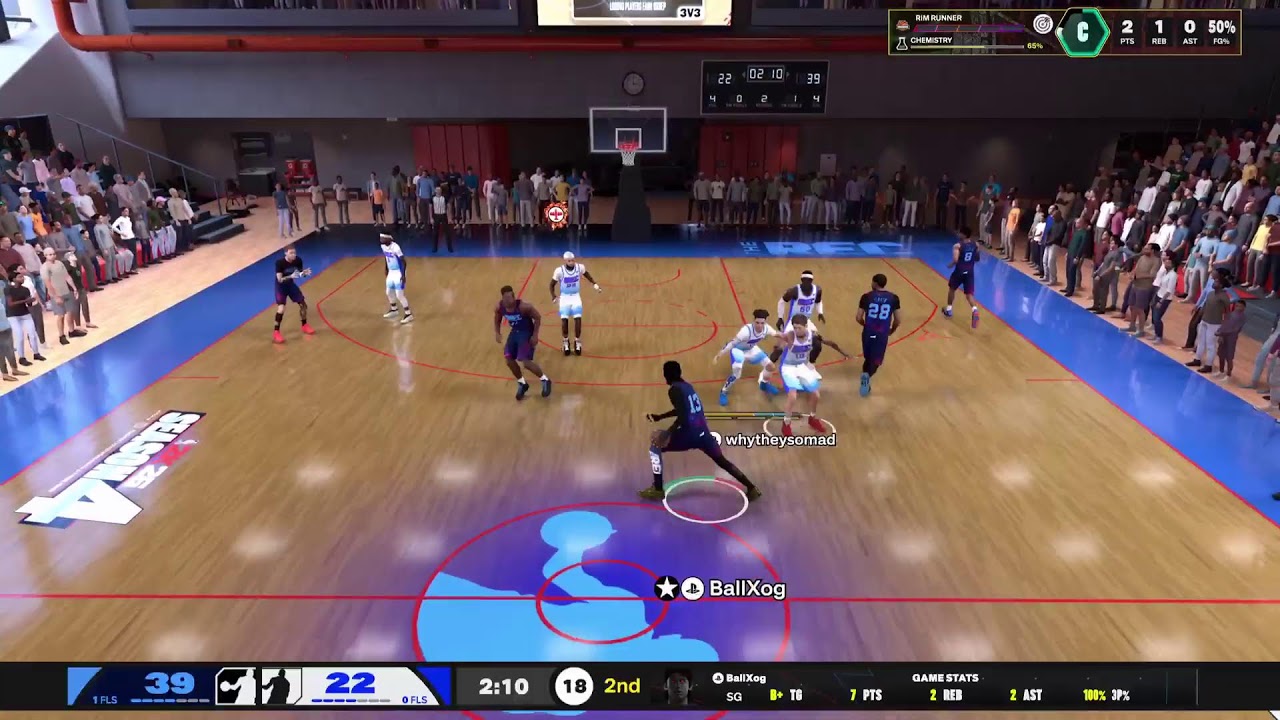 Playing 2K26 trying to hit vet 1 20.6%