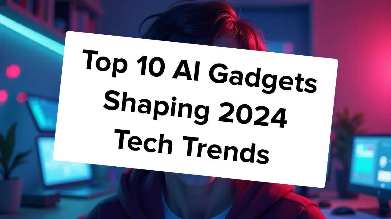 Top 10 AI Gadgets Shaping 2024 Tech Trends