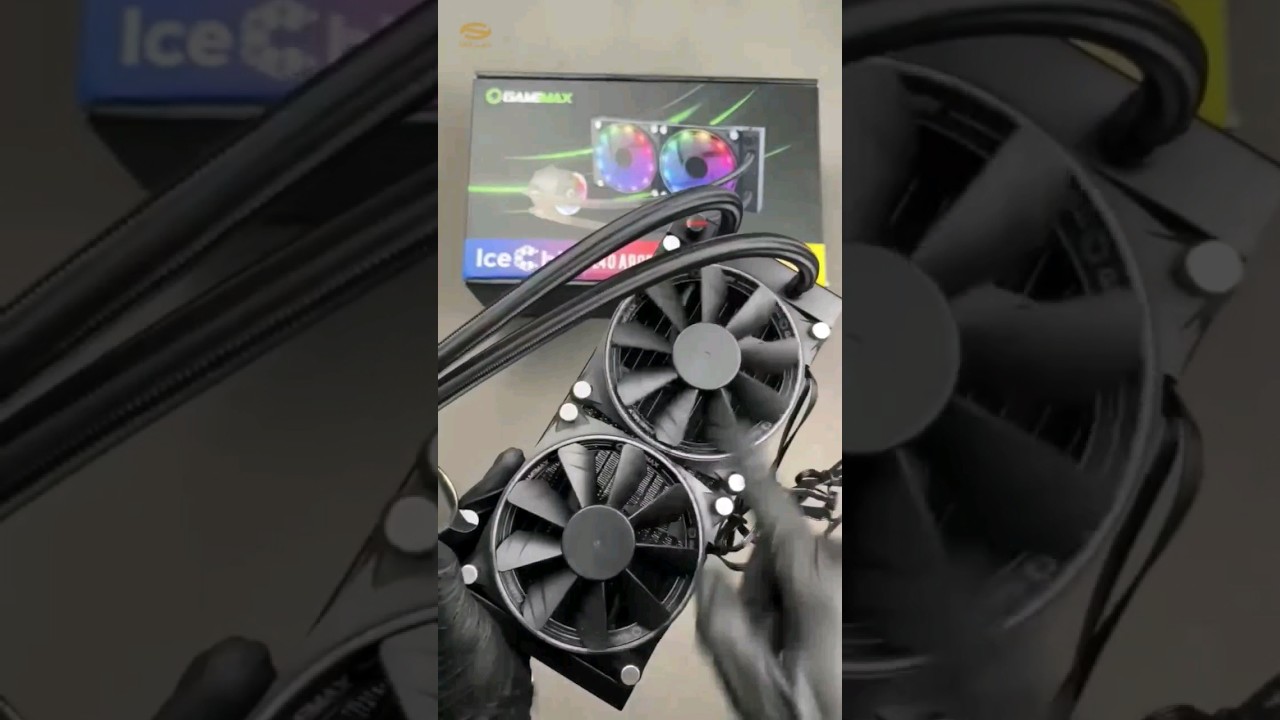 GAMEMAX ICE CHILL 240 ARGB Water Cooler | unboxing #shorts