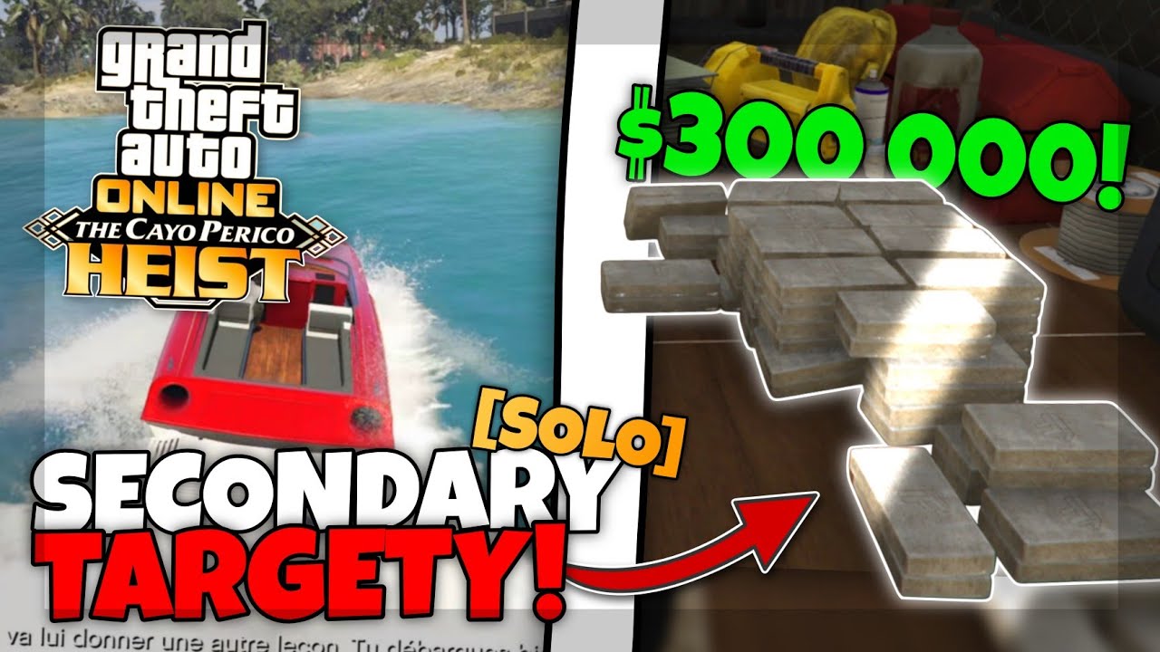 JAK NAJÍT TY *NEJDRAŽŠÍ* SECONDARY TARGETY v CAYO PERICO HEISTU! [SOLO] 🤑💸 | GTA Online #12