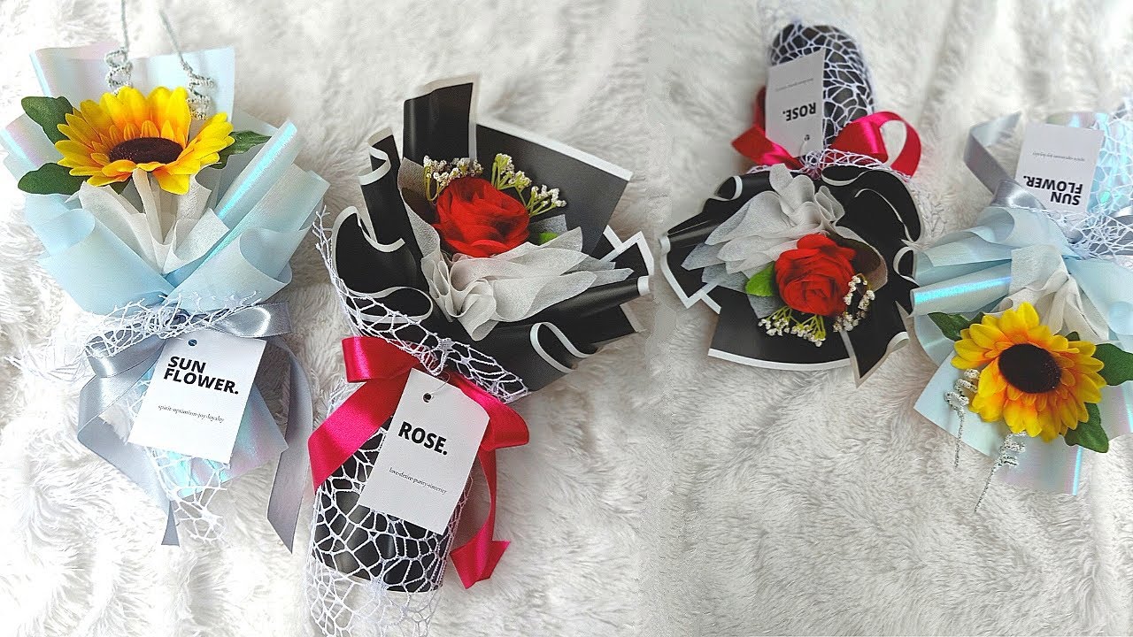 EASY WRAPPING SINGLE FLOWER