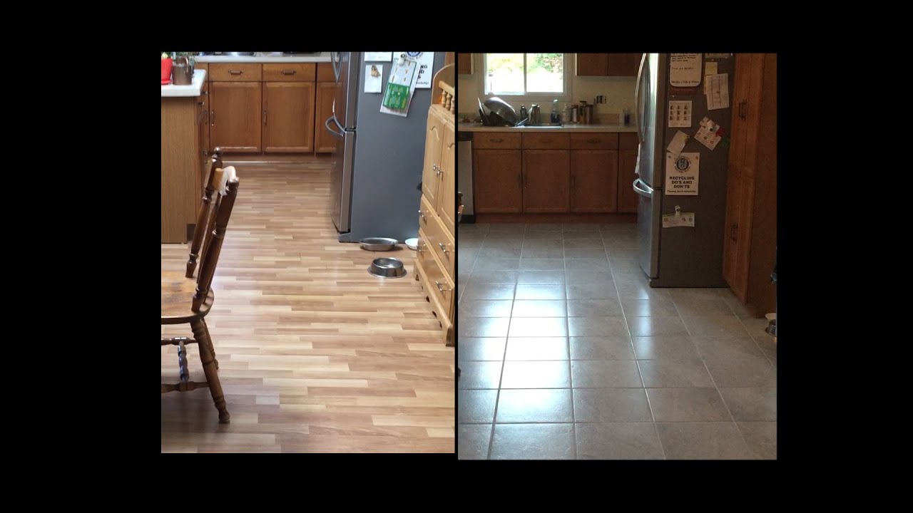 Installing Ceramic Tile part 1 | Kitchen reno