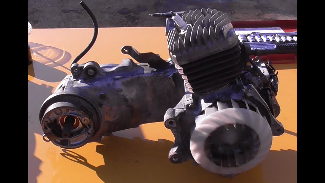 ホンダ スーパーディオ レストア #4日目 エンジン組み立て HONDA SuperDio AF27 restoration #4 Engine Assembly