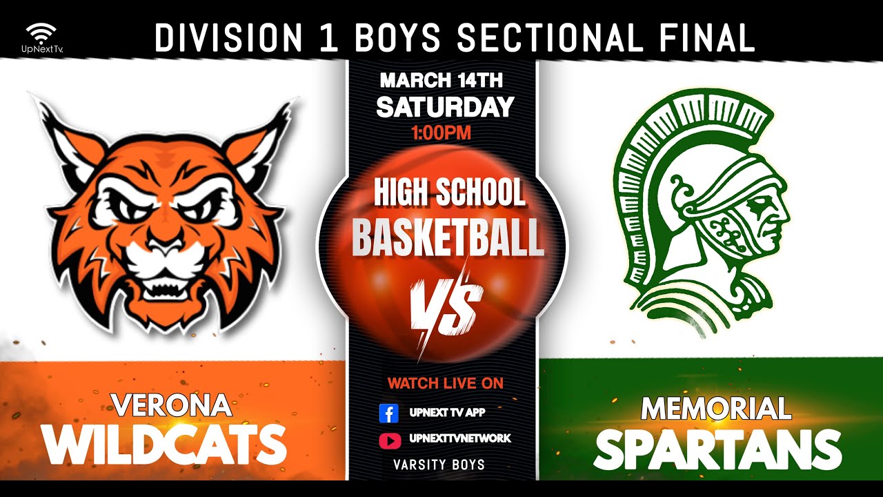 Wildcats Vs Memorial Division 1 Boys Sectional Final
