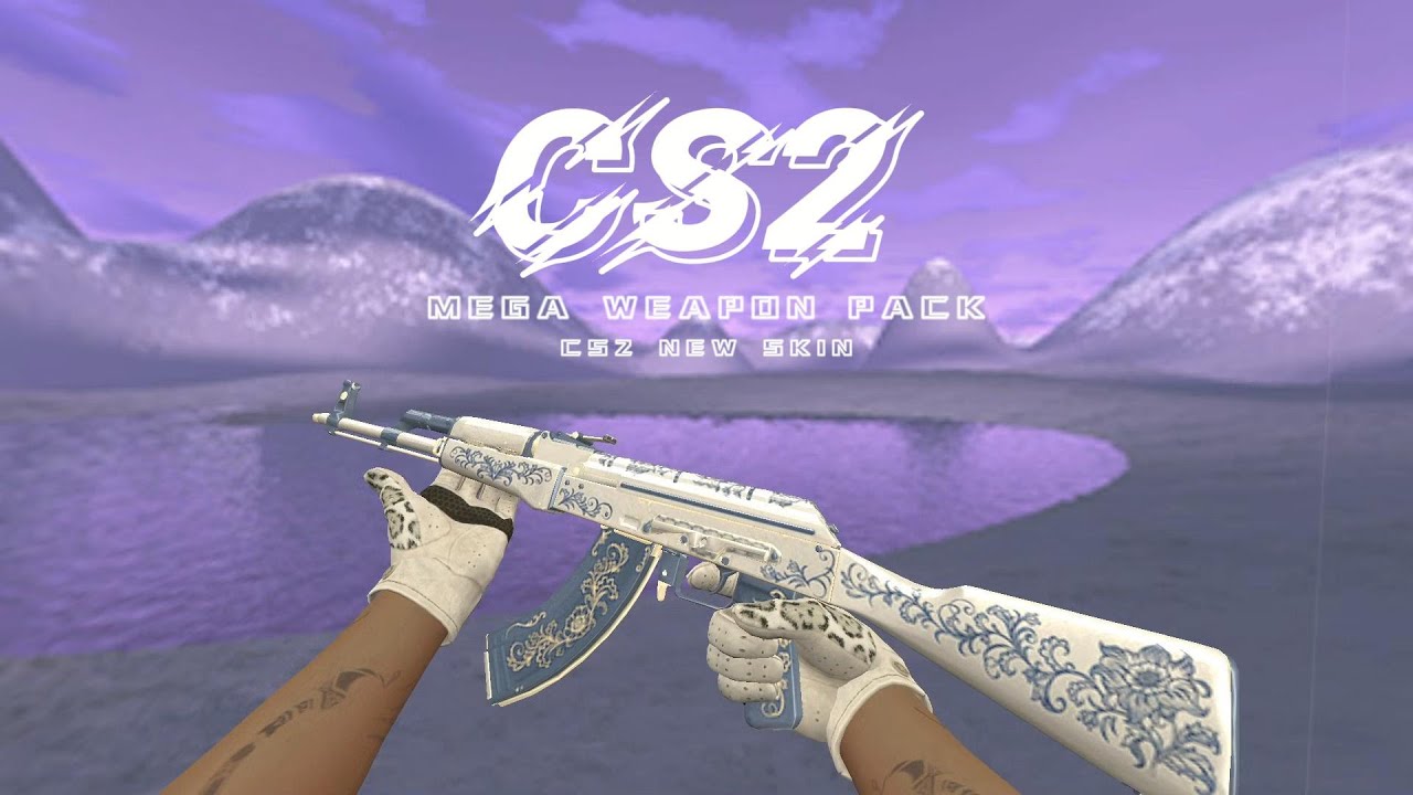 Counter Strike 1.6 - CS2 Model Pack (Chorme Effect) (CS2 New Weapons Skin)