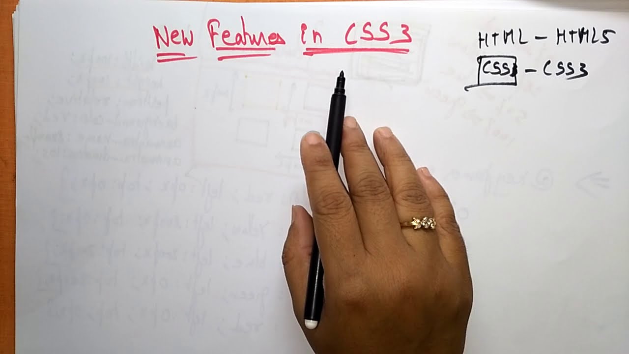 CSS3 New features | CSS tutorials | Cascading Style Sheets  | Lec-08 |  Bhanu Priya