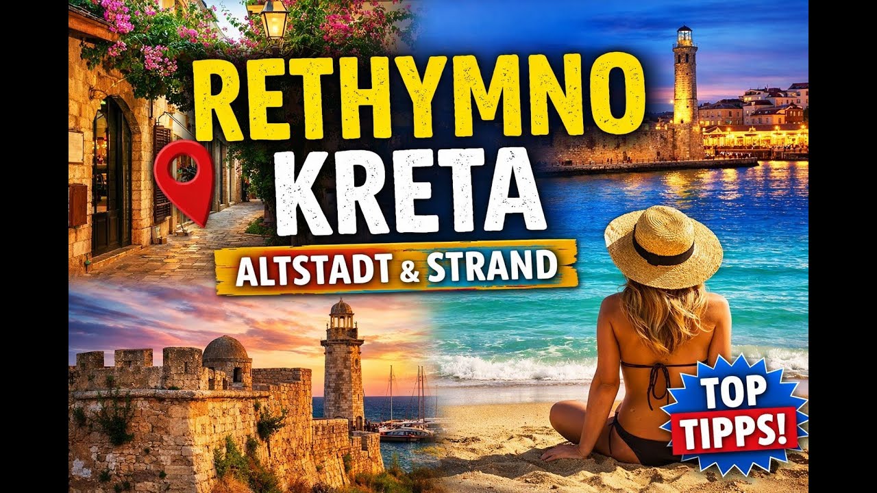 Rethymno  Altstadt & Strand in 3 Tagen