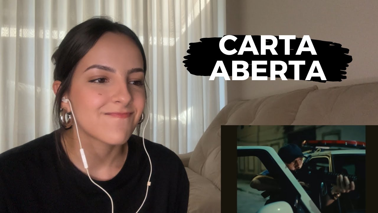 REACT: CARTA ABERTA - MC CABELINHO