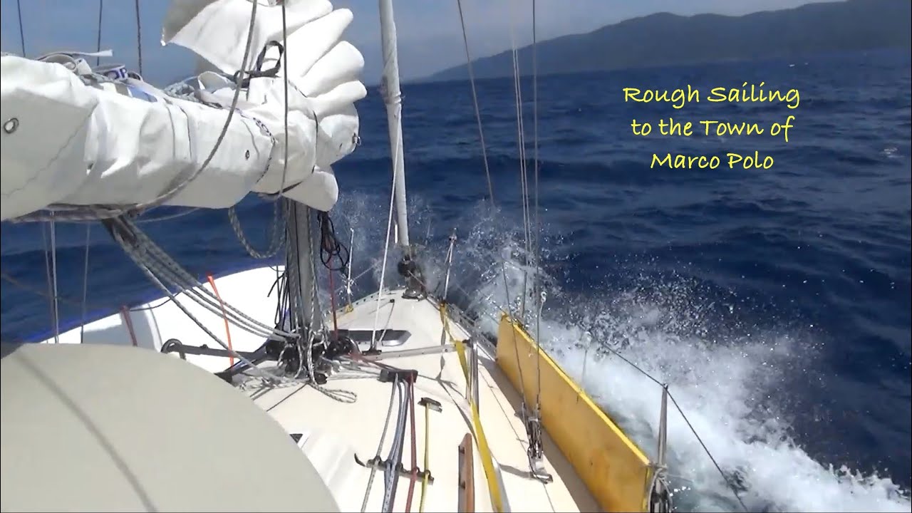 Sailing Astrea Croatia 2025: Episode 6: Rough Sailing to the Town of Marco Polo