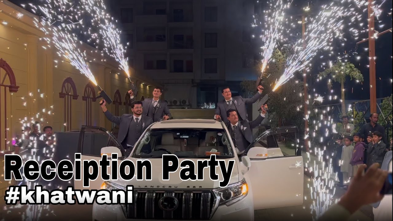 Our Receiption Party Vlog | Khatwani Party | Wedding Party | Pakistani Hindu Wedding |Anand Khatwani