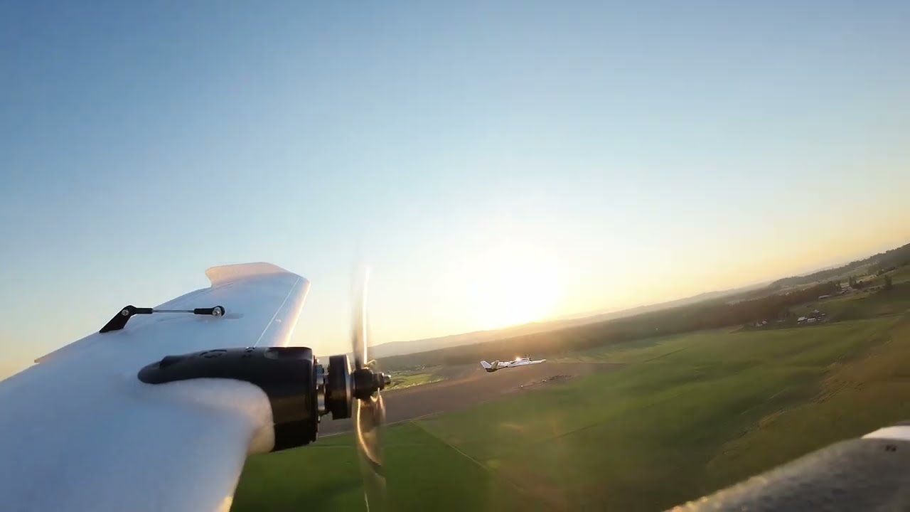 Zohd Altus x2 First Time Flying and Actually Tracking Another Fixed Wing