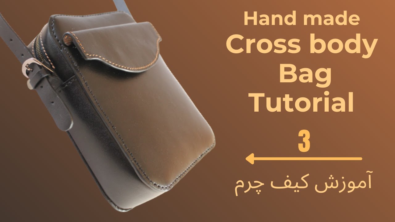 🔴pdf pattern + Shoulder bag making | Tutorial | part 3 | handmade crossbody bag