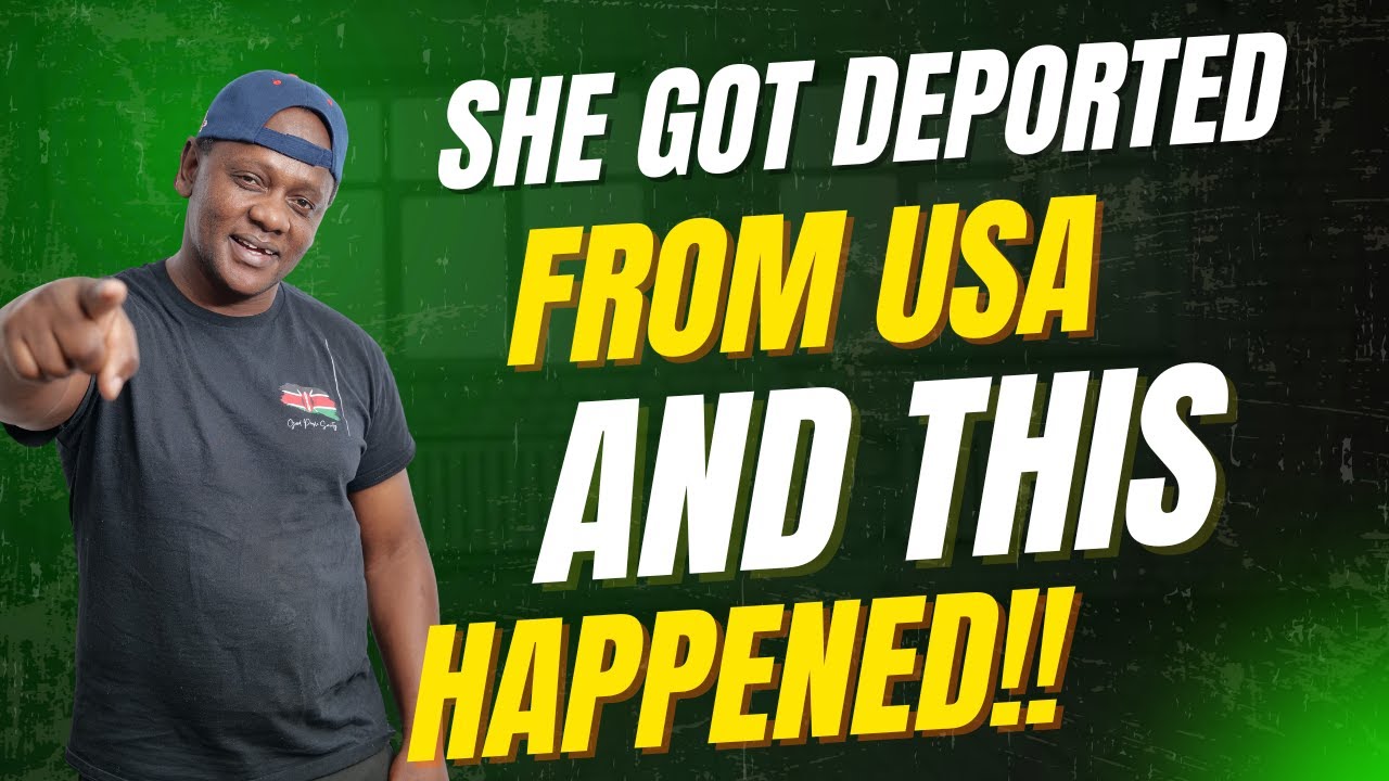 She was deported from USA and this happened!!