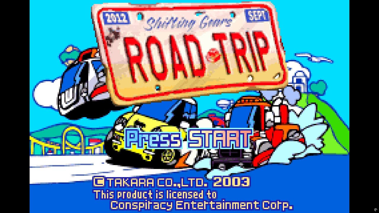 Road Trip: Shifting Gears. [GBA - Electronics Application, Conspiracy Ent.]. (2004). Full Play.