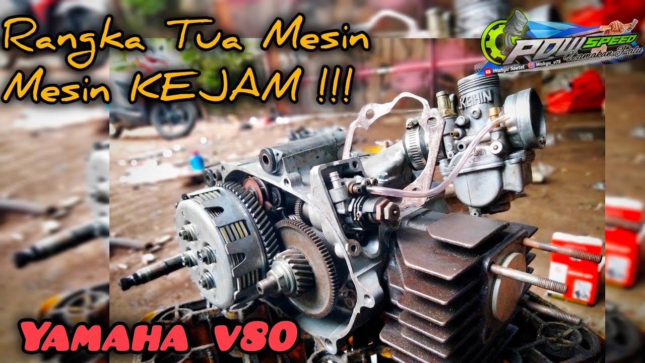 Gak Terima Kalah !! Akhirnya Turun Mesin Lagi Upgrade Total Yamaha v80 Calon Bebek Kejam !!!