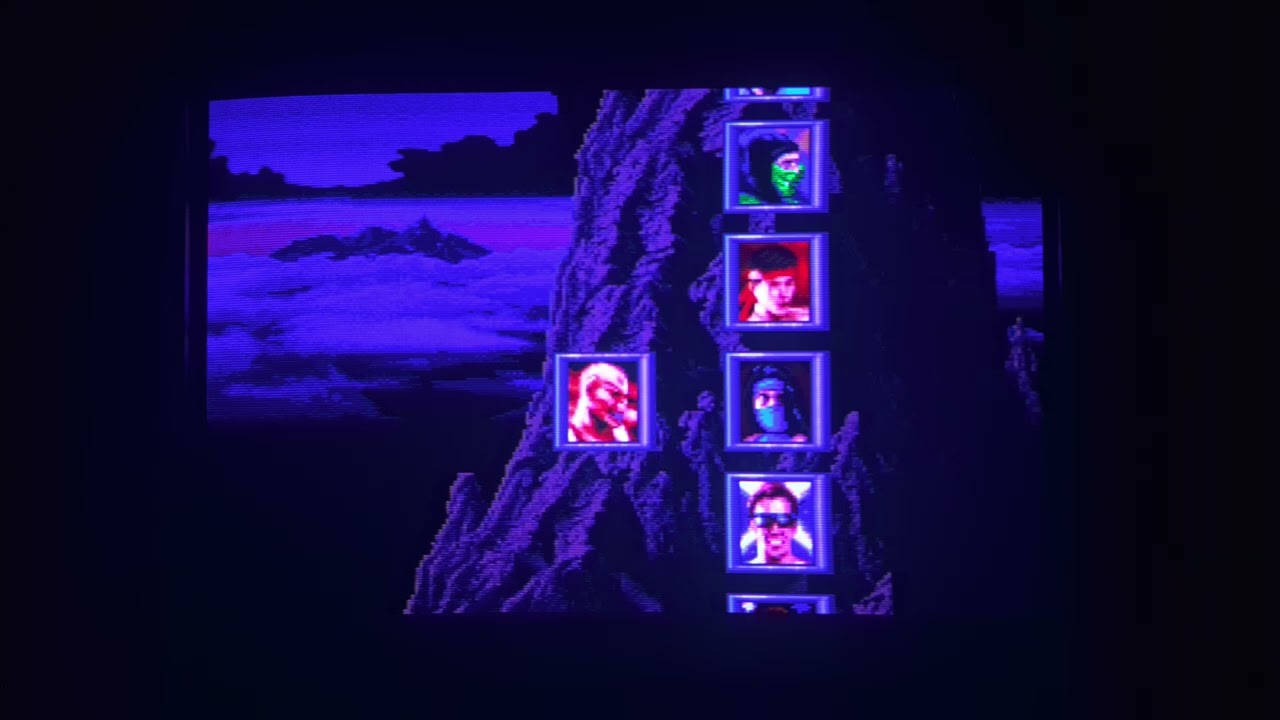 Mortal Kombat 2 ( SNES ) - Original hardware - Baraka - Very hard