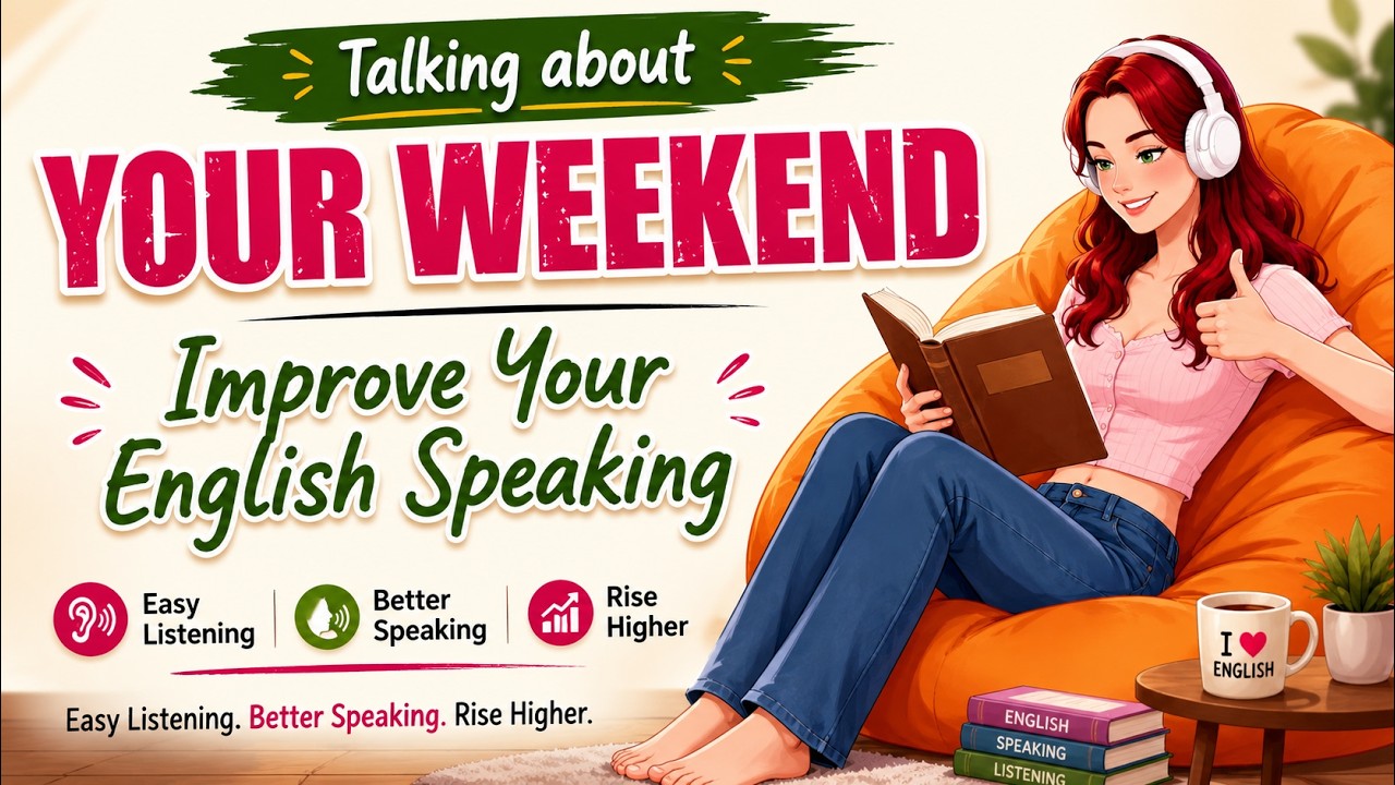 English Rise Podcast | How to Talk About Your Weekend | English Conversation Practice