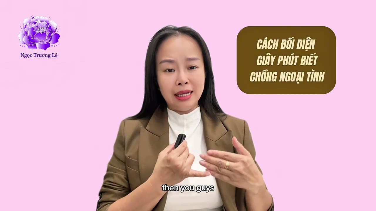 Gợi ý CÁCH QUẢN TRỊ CẢM XÚC khi biết CHỒNG NGOẠI TÌNH