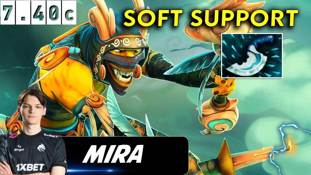 Mira Shadow Shaman Soft Support - Dota 2 Patch 7.40c Pro Player Gameplay