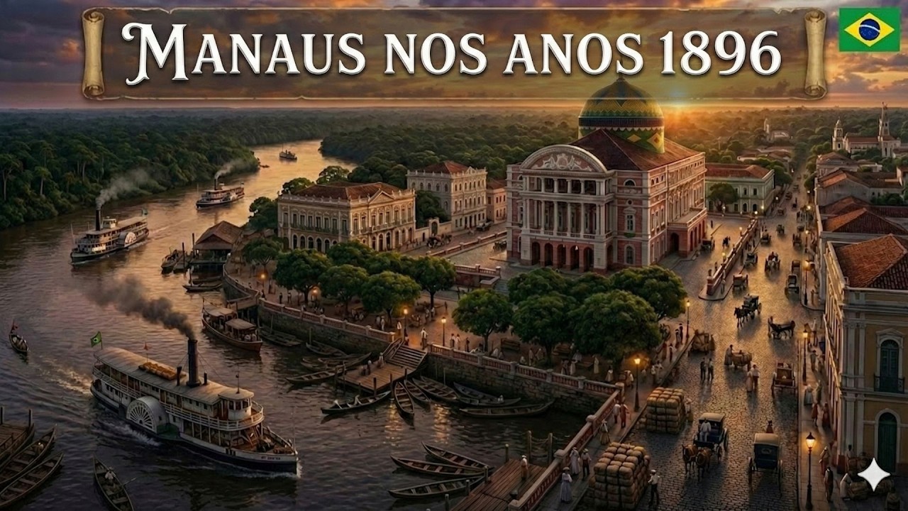 Manaus nos anos 1896: Quando Era Mais Rica Que a Europa