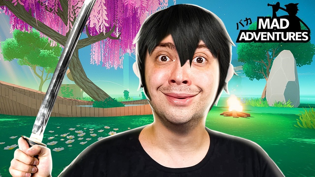 alanzoka jogando Mad Adventures com os amigos