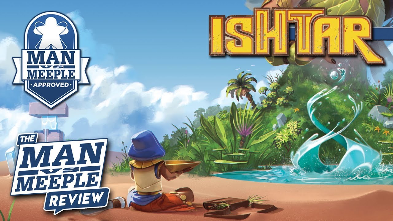 Ishtar: Gardens of Babylon Review by Man vs Meeple (Iello)