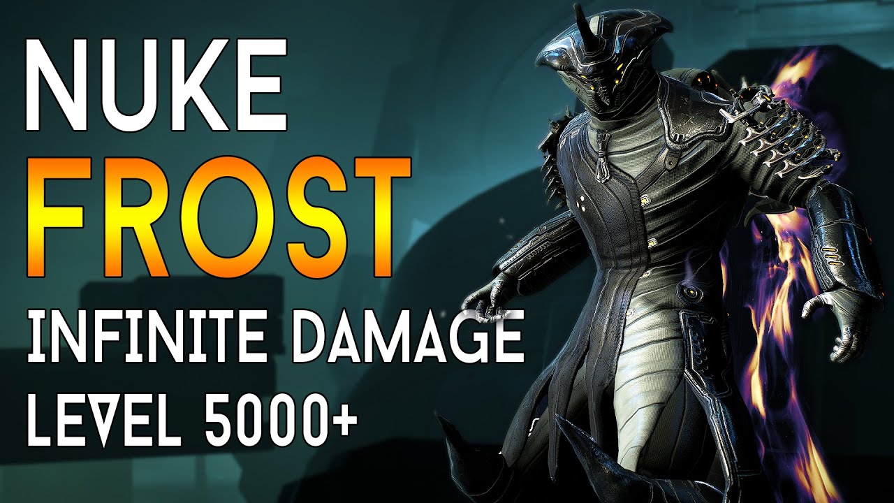 [WARFRAME] Nuke FROST | Infinite Scaling Damage | vs Level 5000+ | Steel Path - Hard Mode Survival!