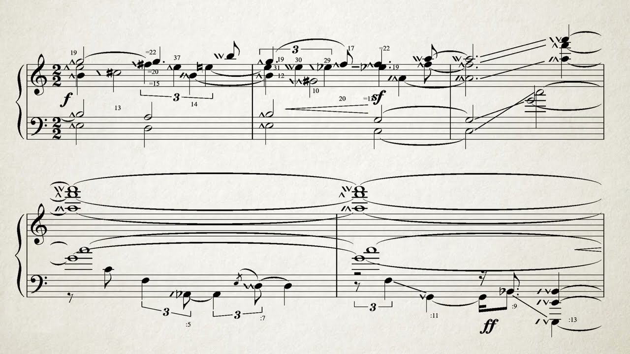 Costa: "Lamento" (Just Intonation/72-tone-microtonal)