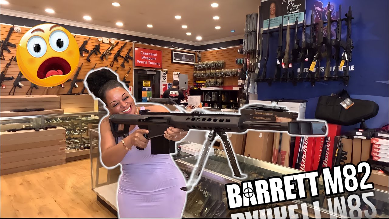 Taking Delivery Of My BARRETT M82 .50 BMG