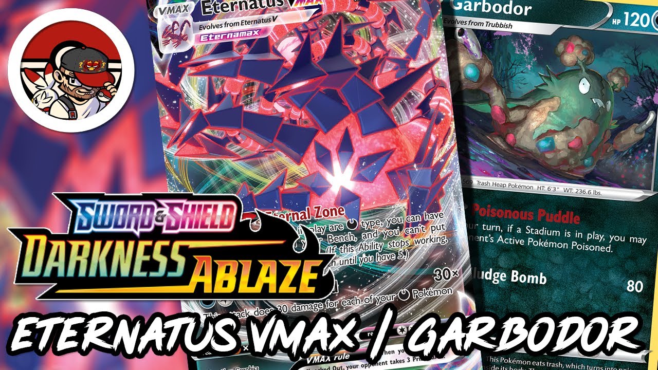 Eternatus Vmax / Garbodor Deck Profile & Gameplay Darkness Ablaze  Pokemon TCG Online