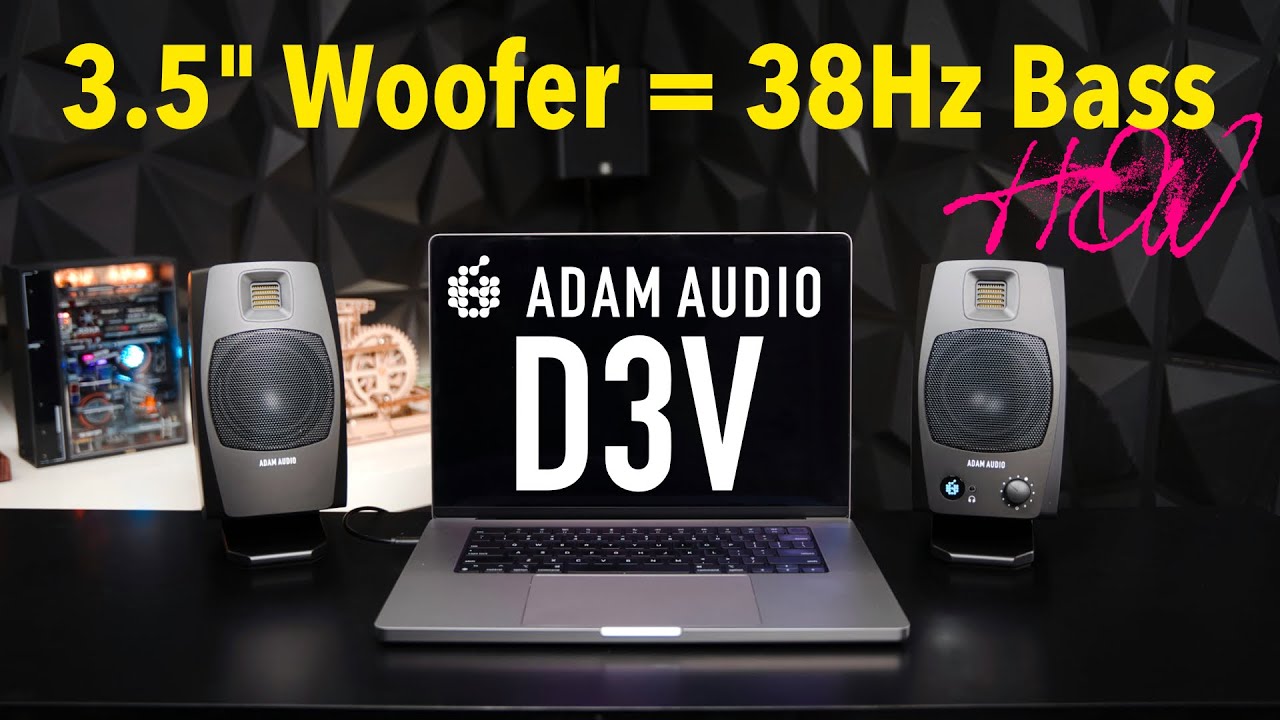 These Adam Audio D3V Studio Monitors Surprised Me!