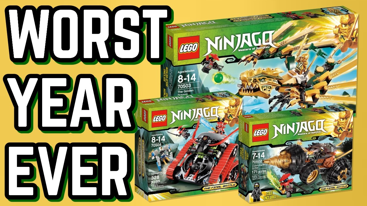 Рейтинг всех наборов LEGO Ninjago 2013 года.
