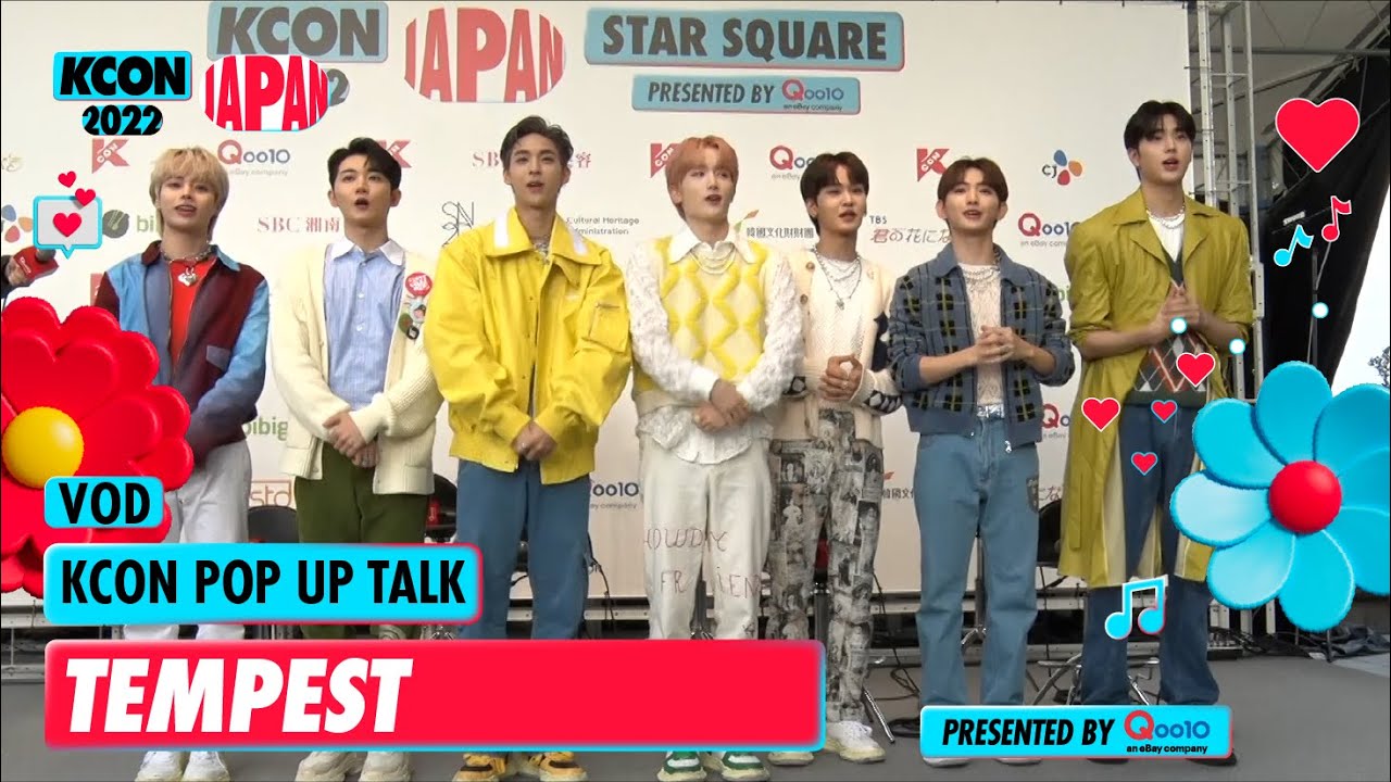 (ENG/JPN) TEMPEST (템페스트) | KCON POP UP TALK 💬 | KCON 2022 JAPAN