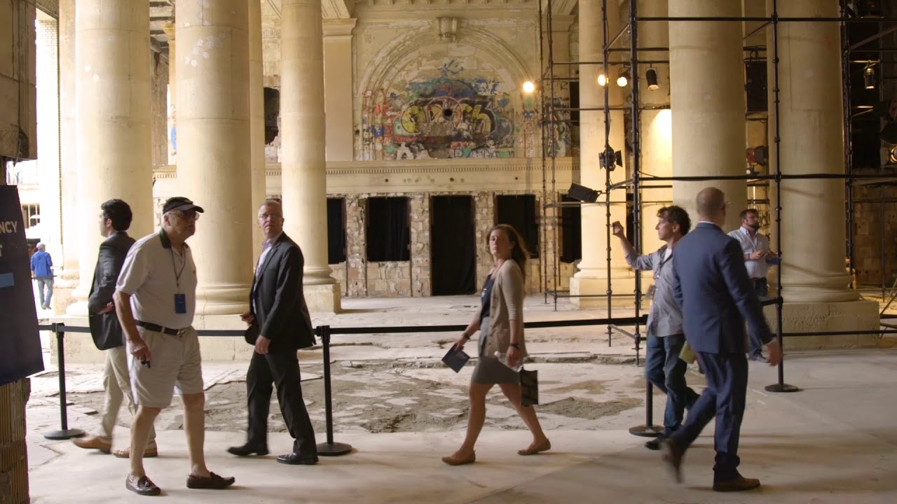 Inside Detroit's Michigan Central Station
