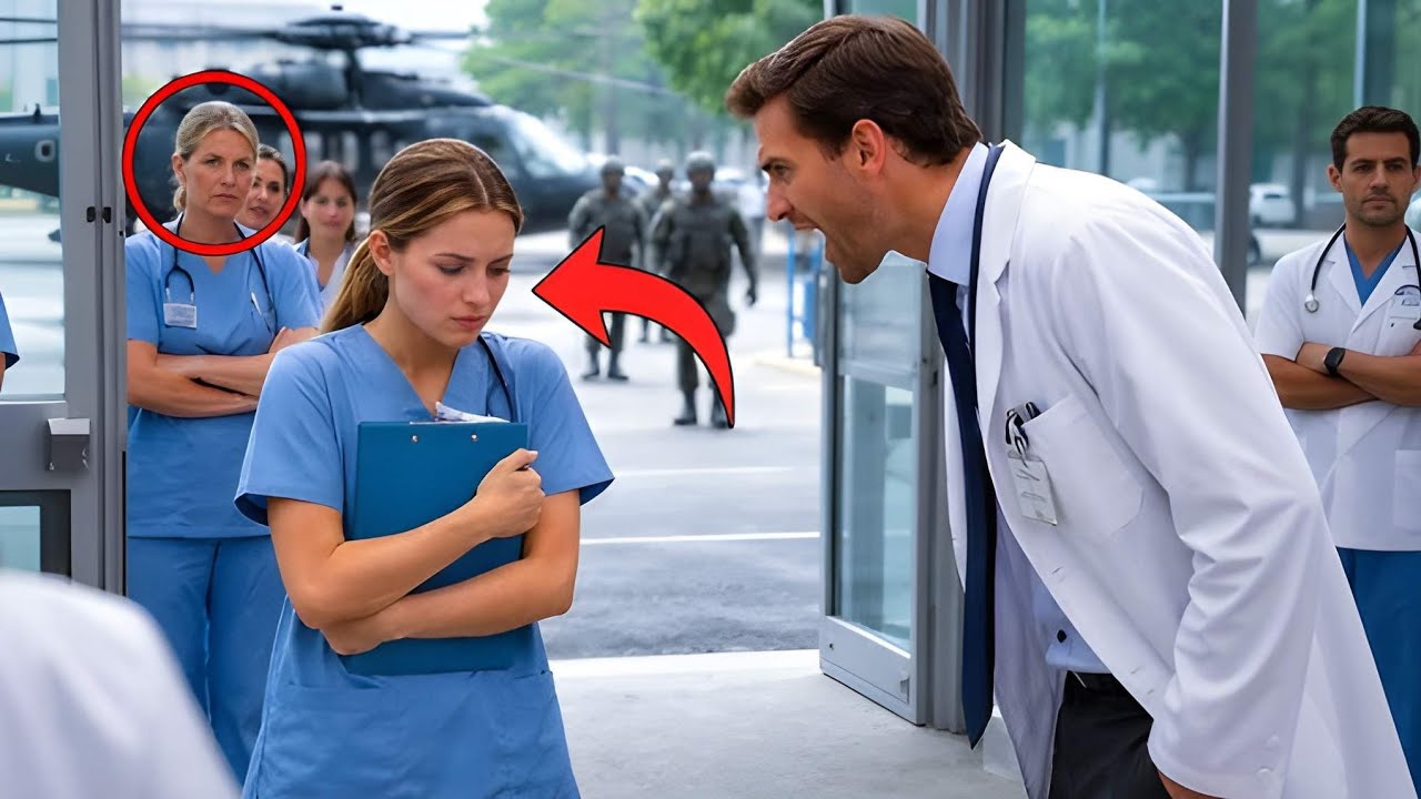 They Mocked the Quiet New Nurse — Until a Navy Helicopter Landed Demanding Their SEAL Combat Pro 🚁🇺🇸