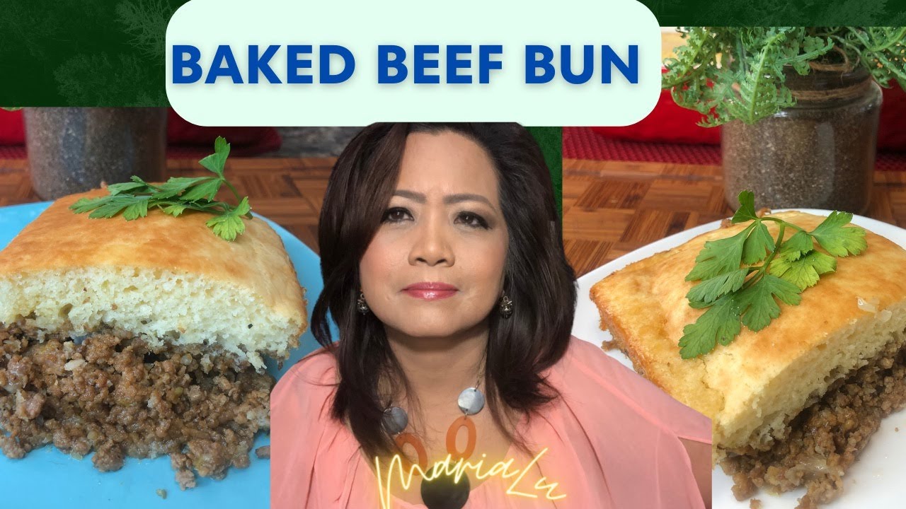 Baked Beef Bun// Easy & Delicious!👍