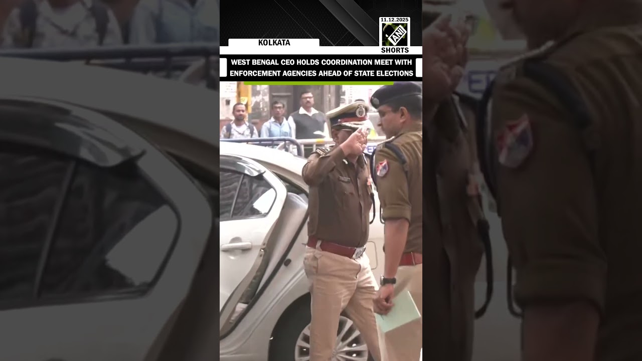 West Bengal Chief Election Officer holds coordination meeting with Enforcement Agencies in Kolkata