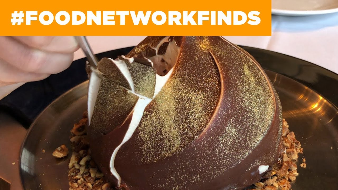 Quality Italian's Baci Truffle-Inspired Gelato Dome | The Best Restaurants in America | Food Network