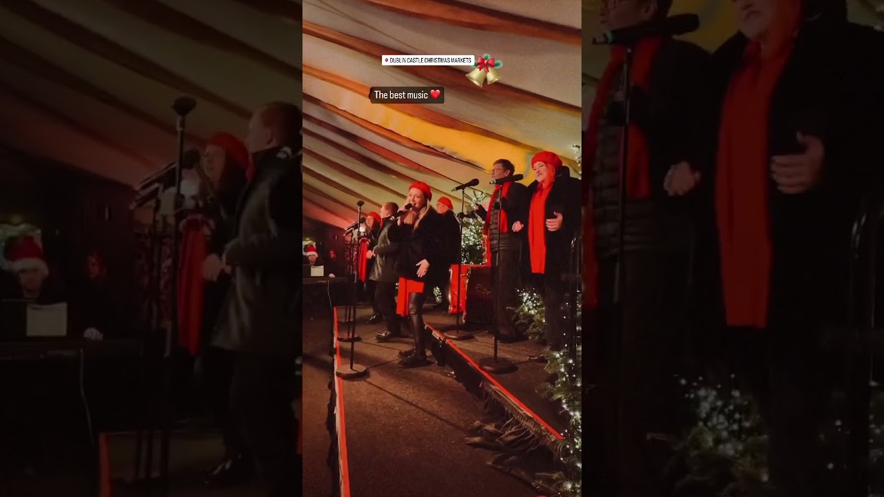 It's always a Happy Day with Dublin Gospel Choir at Dublin Castle 🏰&hearts;️🎙