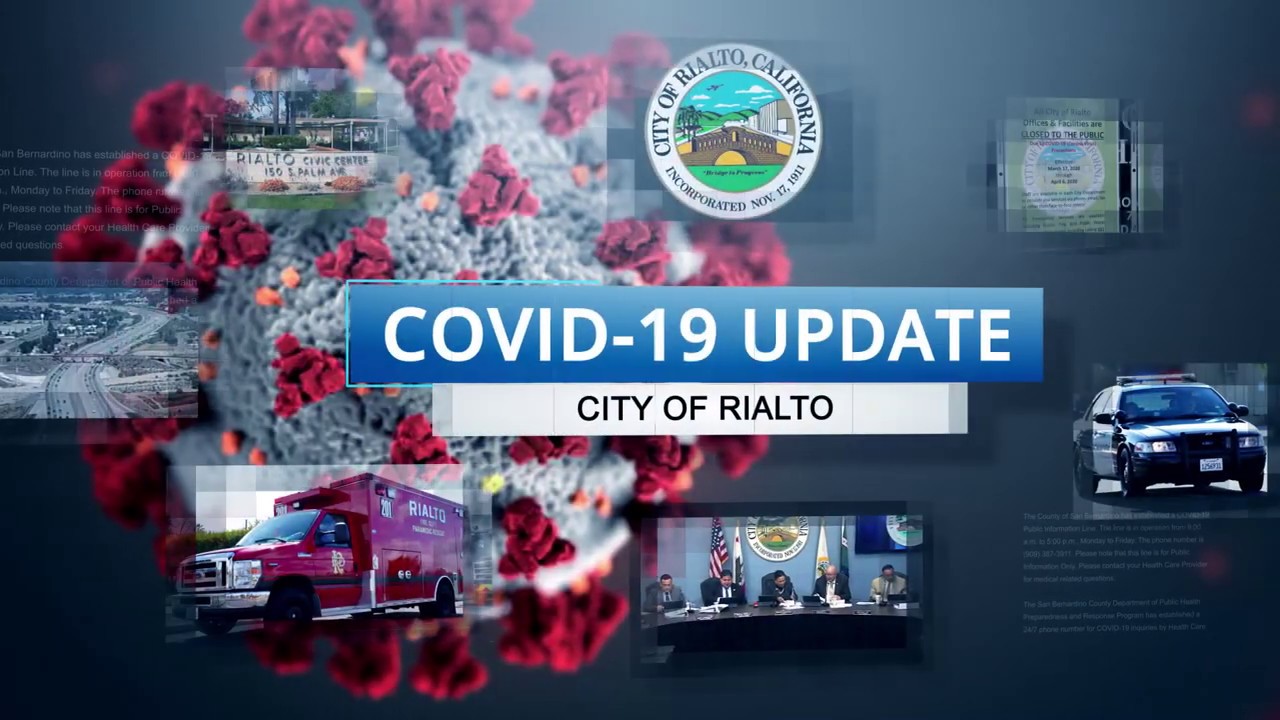 City of Rialto COVID-19 Update (3-19-20)