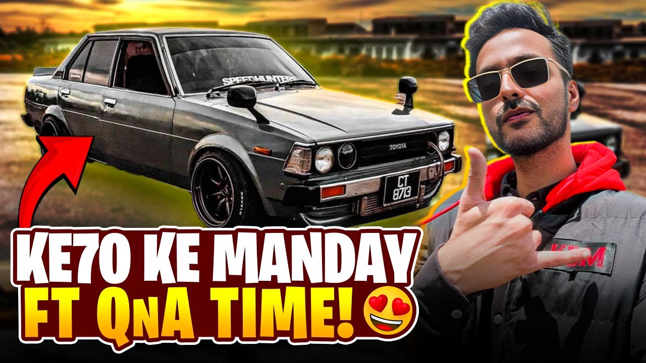 1JZGE KE70 ka wehshi manda! 🤩 || Questions n Answers time! 😬 || 4K Garage 🏁