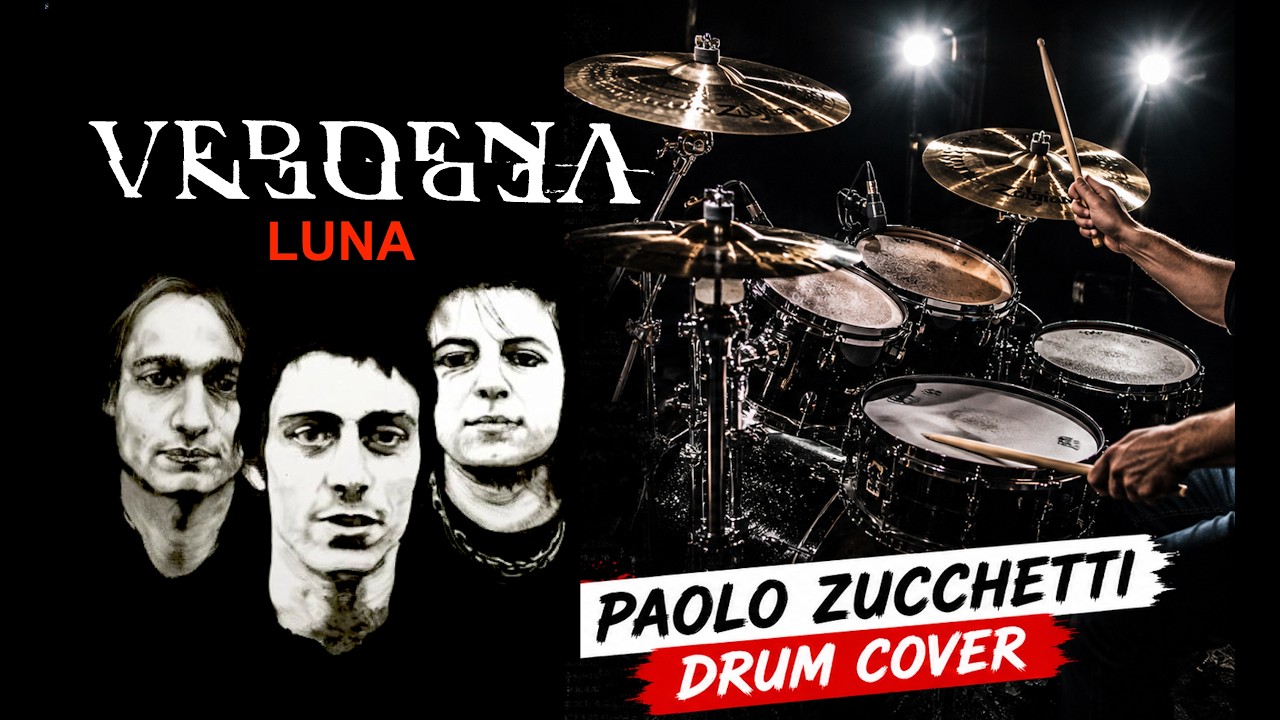 Verdena - Luna - Paolo Zucchetti Drum Cover