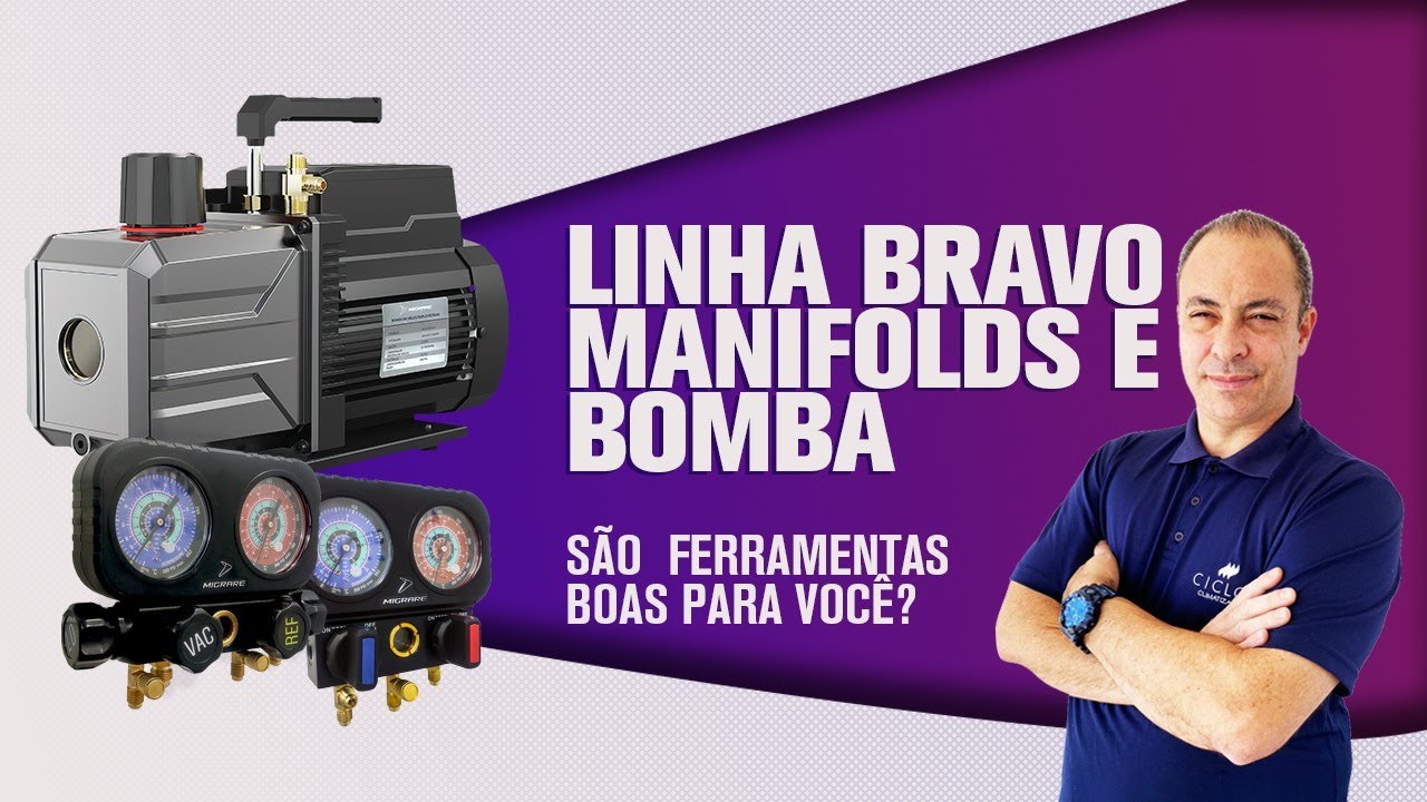 Lançamento MANIFOLD e BOMBA DE VÁCUO Bravo Migrare! Veja que top! [4K]