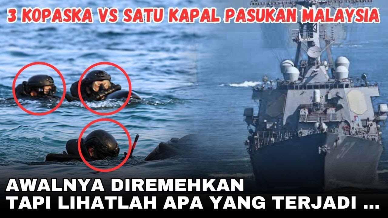 CUKUP 3 KOPASKA BUAT SATU KAPAL PASUKAN MALAYSIA GEMETAR