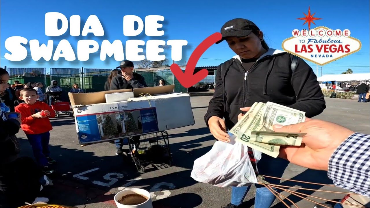 Mercado de pulgas Broadacres Flea Market Las Vegas.